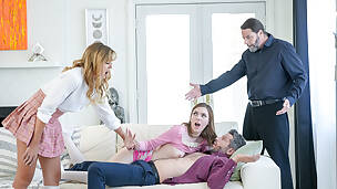 Slender beauties share naughty cbs the good wife in home kinks
